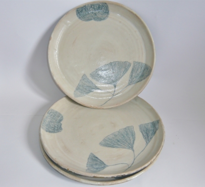 Assiettes-gingko