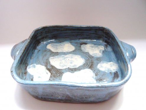 Plat-tian-décor de nuages